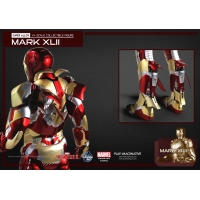 P.I. - Super Alloy - 1/4th - Iron Man - Mark 42 Diecast Figure