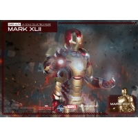 P.I. - Super Alloy - 1/4th - Iron Man - Mark 42 Diecast Figure