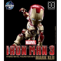 HeroCross - Iron Man Mark 42 Hybrid Metal Action Figuration