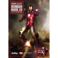 Super Alloy 1/6 Scale Iron Man Mark VII w Hall of Armor