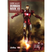 Super Alloy 1/6 Scale Iron Man Mark VII w Hall of Armor