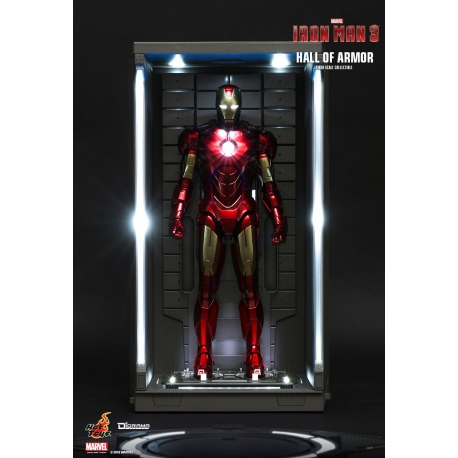 [Pre Order] Hot Toys - DS001A - Iron Man 3- 1/6th scale Hall of Armor Collectible 