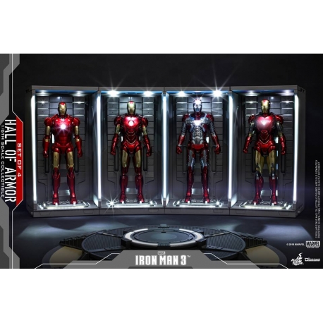 [Pre Order] Hot Toys - DS001A - Iron Man 3- 1/6th scale Hall of Armor Collectible 