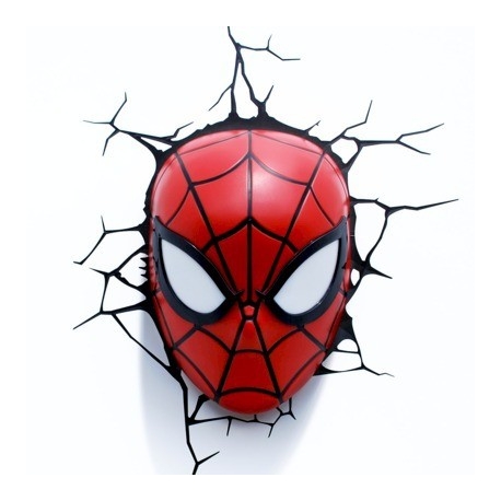 3D Light FX - Spiderman Mask 3D Deco Light