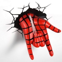 3D Light FX - Spiderman hand 3D Deco Light