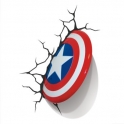 3D Light FX -Captain America Shield 3D Deco Light