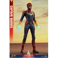 [Pre Order] Hot Toys - MMS522 - 1/6th scale Captain Marvel (Deluxe Version) Collectible Figure 