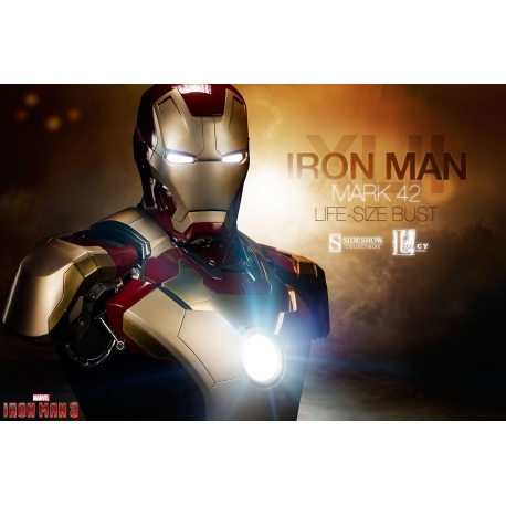 Sideshow - Life-Size Bust - Iron Man Mark 42