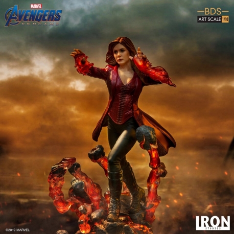 Iron Studios - Scarlet Witch BDS Art Scale 1/10 - Avengers: Endgame