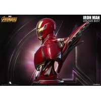 [Pre-Order] Queen Studios - Avengers Infinity War - Mark 50 Iron Man (Battle-Damaged Edition) LIFE SIZE BUST