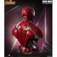 [Pre-Order] Queen Studios - Avengers Infinity War - Mark 50 Iron Man (Battle-Damaged Edition) LIFE SIZE BUST