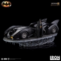 Iron Studios - Batman & Batmobile Deluxe Art Scale 1/10 - Batman (1989)