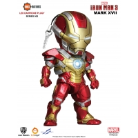 Kids Nations - Iron Man 3 - Series 003 LED Earphone Plugy, set of 6