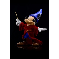 Hybrid Metal Action Figuration - Sorcerer Mickey & The Magic Broom