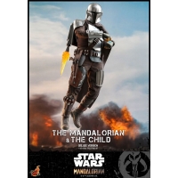 [Pre-Oder] Hot Toys - TMS015 - The Mandalorian - 1/6th scale The Mandalorian and The Child Collectible Set (Deluxe Version)