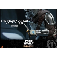 [Pre-Oder] Hot Toys - TMS015 - The Mandalorian - 1/6th scale The Mandalorian and The Child Collectible Set (Deluxe Version)