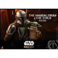 [Pre-Oder] Hot Toys - TMS015 - The Mandalorian - 1/6th scale The Mandalorian and The Child Collectible Set (Deluxe Version)