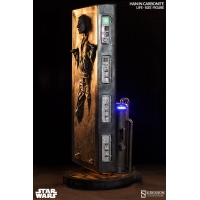 Sideshow - Life-Size Figure - Han Solo in Carbonite