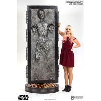 Sideshow - Life-Size Figure - Han Solo in Carbonite