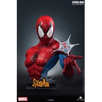 Queen Studios - Comic Spider-Man Bust (Red/Blue)