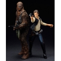 Kotobukiya - ARTFX+ - Star Wars - Han Solo & Chewbacca