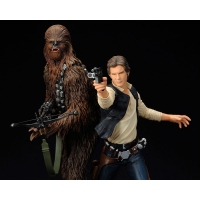 Kotobukiya - ARTFX+ - Star Wars - Han Solo & Chewbacca