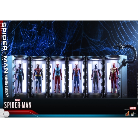 [Pre-Order] Hot Toys - VGMC016 - Spider-Man (Secret War Suit) Armory Miniature Collectible