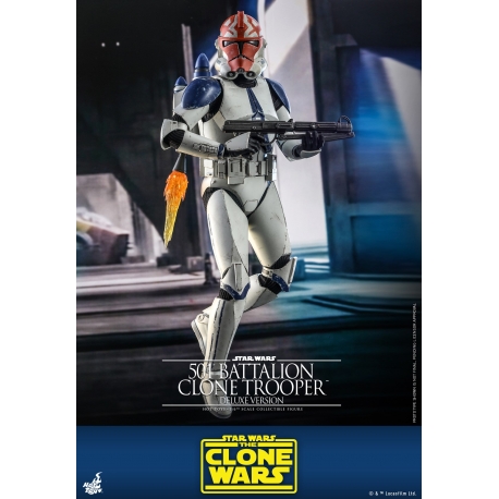 [Pre-Order] Hot Toys - TMS023 - Star Wars: The Clone Wars™  - 1/6th scale 501st Battalion Clone Trooper™ Figure (Deluxe Version)