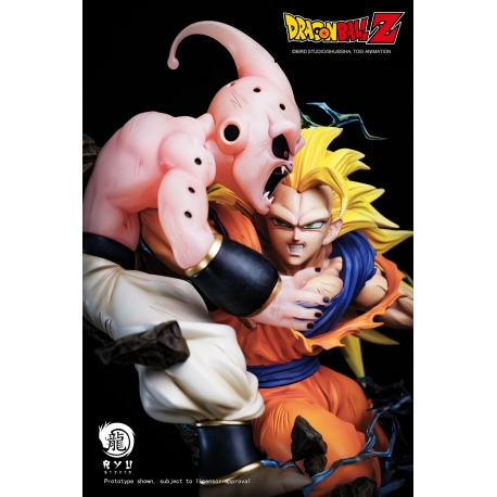 Ryu Studio - Dragon Ball Z- Kid Buu vs Goku SS3