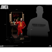 [Pre-Order] QUEEN STUDIOS 1:3 JOKER PHOENIX STATUE Premium Edition (Sculpted Hair with Hollywood Mirror Scene)