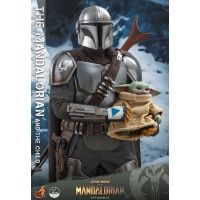 [Pre-Order] Hot Toys -  QS016 - Star Wars™ The Mandalorian™ - 1/4th scale The Mandalorian & The Child Collectible Set