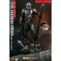 [Pre-Order] Hot Toys - QS016 - Star Wars™ The Mandalorian™ - 1/4th scale The Mandalorian & The Child Collectible Set