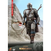 [Pre-Order] Hot Toys - QS016 - Star Wars™ The Mandalorian™ - 1/4th scale The Mandalorian & The Child Collectible Set