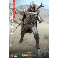 [Pre-Order] Hot Toys - QS016 - Star Wars™ The Mandalorian™ - 1/4th scale The Mandalorian & The Child Collectible Set