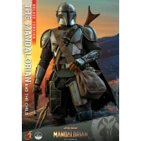 [Pre-Order] Hot Toys - QS016 - Star Wars™ The Mandalorian™ - 1/4th scale The Mandalorian & The Child Collectible Set