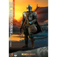 [Pre-Order] Hot Toys - QS016 - Star Wars™ The Mandalorian™ - 1/4th scale The Mandalorian & The Child Collectible Set