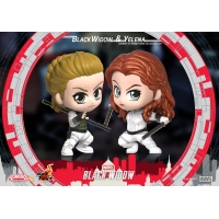 Hot Toys - COSB752 - Black Widow & Yelena Cosbaby (S) Bobble-Head Collectible Set