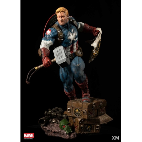 [Pre-Order] XM Studios - 1/4 Ultimate Captain America (Version A) Collectible Statue