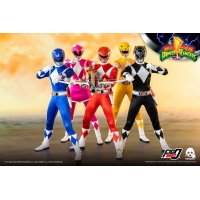 [Pre-Order] ThreeZero - Mighty Morphin Power Rangers – 1/6 Core Rangers + Green Ranger Six-Pack