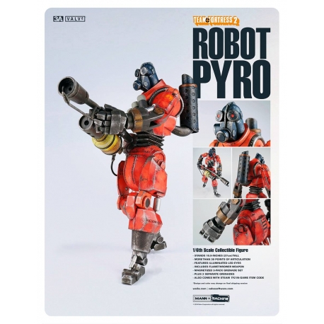 ThreeA - VALVe Team Fotress 2 Mann vs Machine - Red Pyro