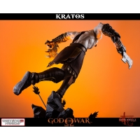 Gaming Heads - God of War - Lunging Kratos Statue