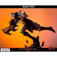 Gaming Heads - God of War - Lunging Kratos Statue