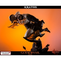 Gaming Heads - God of War - Lunging Kratos Statue