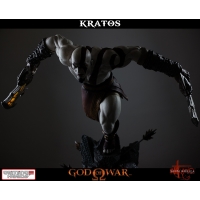 Gaming Heads - God of War - Lunging Kratos Statue