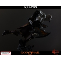 Gaming Heads - God of War - Lunging Kratos Statue