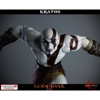 Gaming Heads - God of War - Lunging Kratos Statue