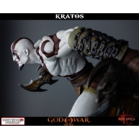 Gaming Heads - God of War - Lunging Kratos Statue