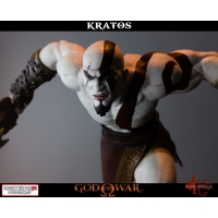 Gaming Heads - God of War - Lunging Kratos Statue