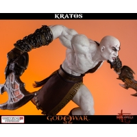 Gaming Heads - God of War - Lunging Kratos Statue