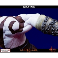 Gaming Heads - God of War - Lunging Kratos Statue